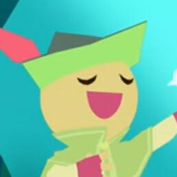 Kiwi or Bard from the game Wandersong