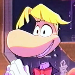 Rayman as shown in Captain Laserhawk (but I like him as a character in his own franchise)